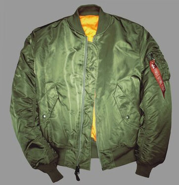 BOMBER ALPHA MA1 VERDE